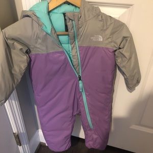 North face snowsuit
